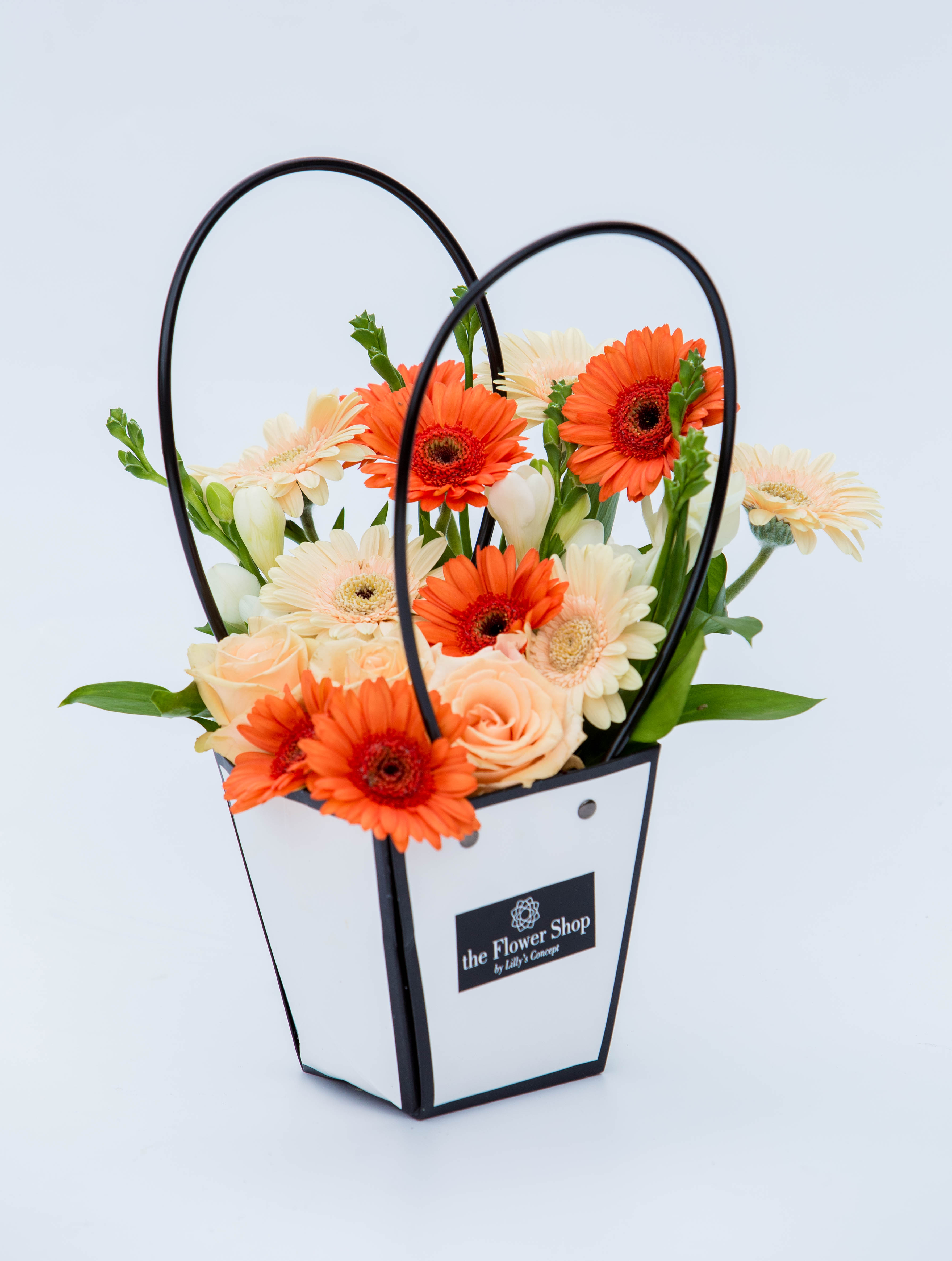 Mini flower bag sun flower bouquet