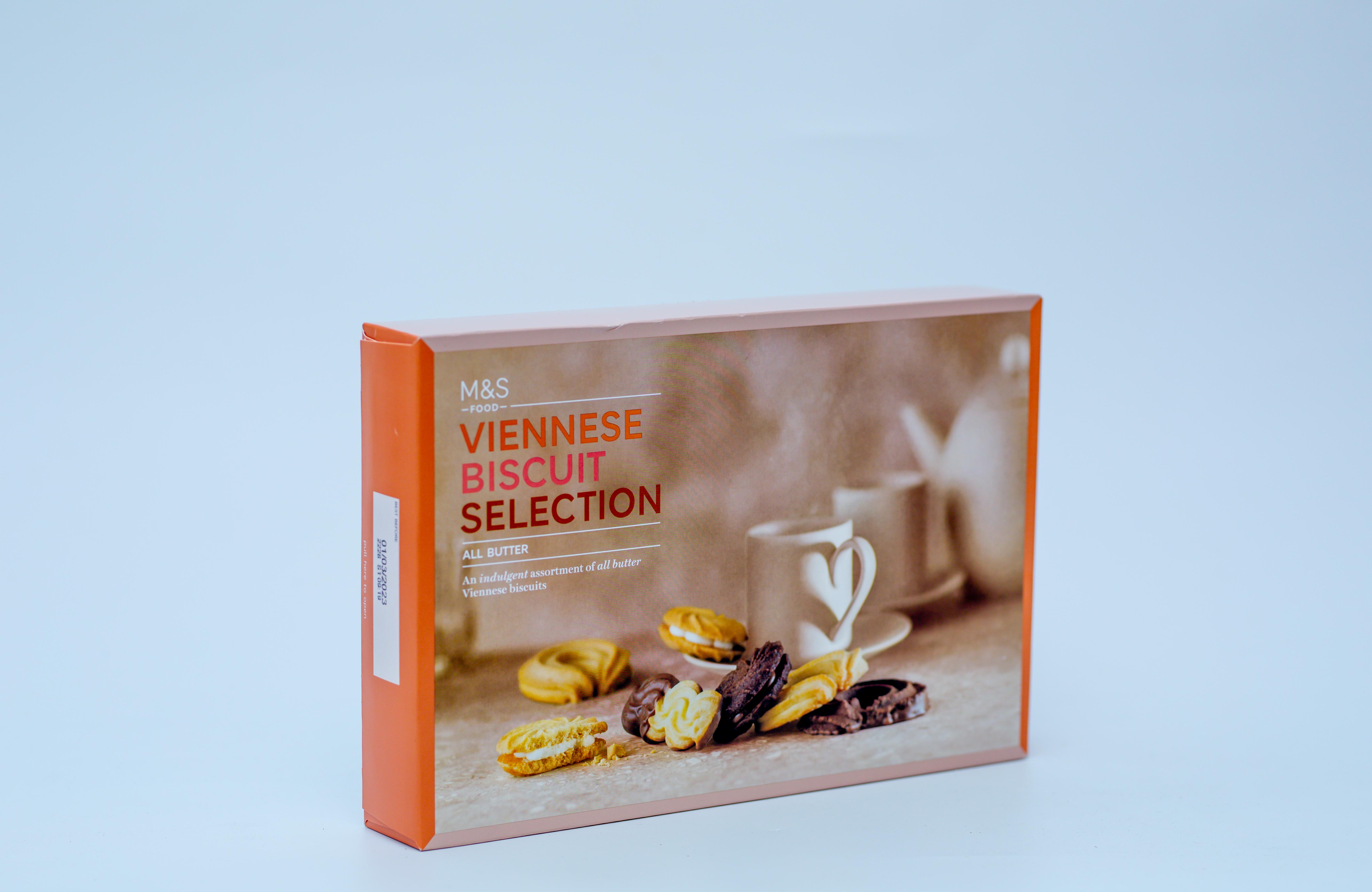 M&S Viennese biscuits selection