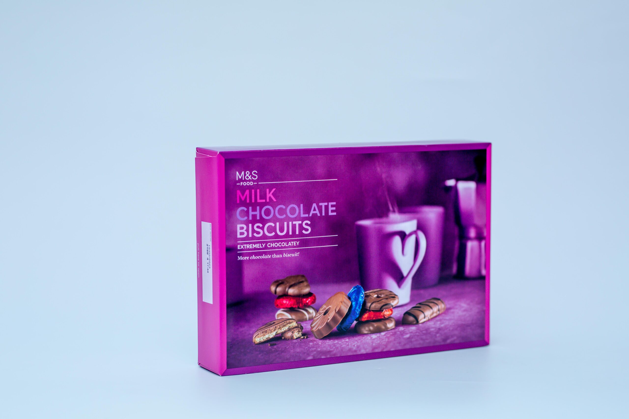 M&S milk chocolate biscuits