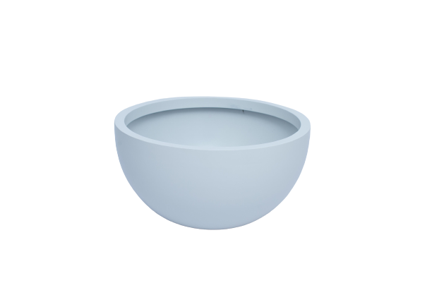 MATTE WHITE ROUND PLANTER