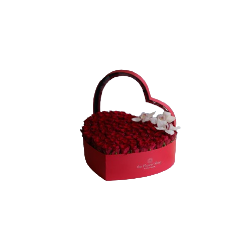 Big heart shaped box